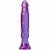 Doc Johnson Crystal Jellies Anal Starter Dildo 6 Inch-Purple