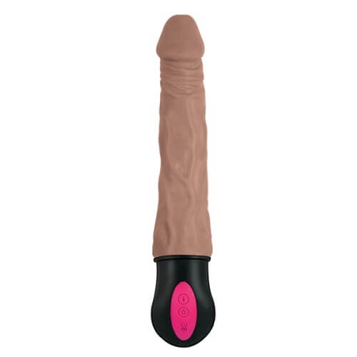 Realistic Warming 7 inch Vibrating Dildo