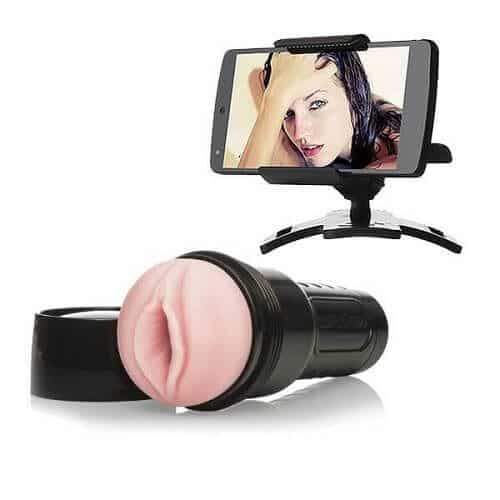 Fleshlight GO Surge with Fleshlight Phone Strap Bundle